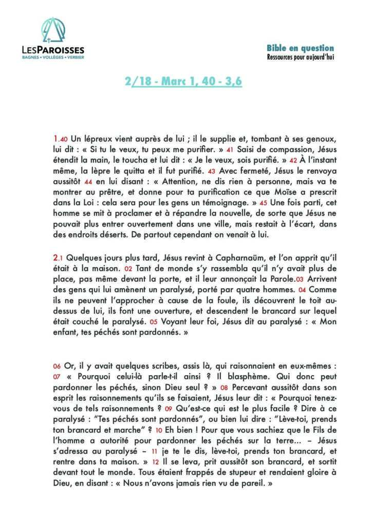Marc 1,40 à 3,6