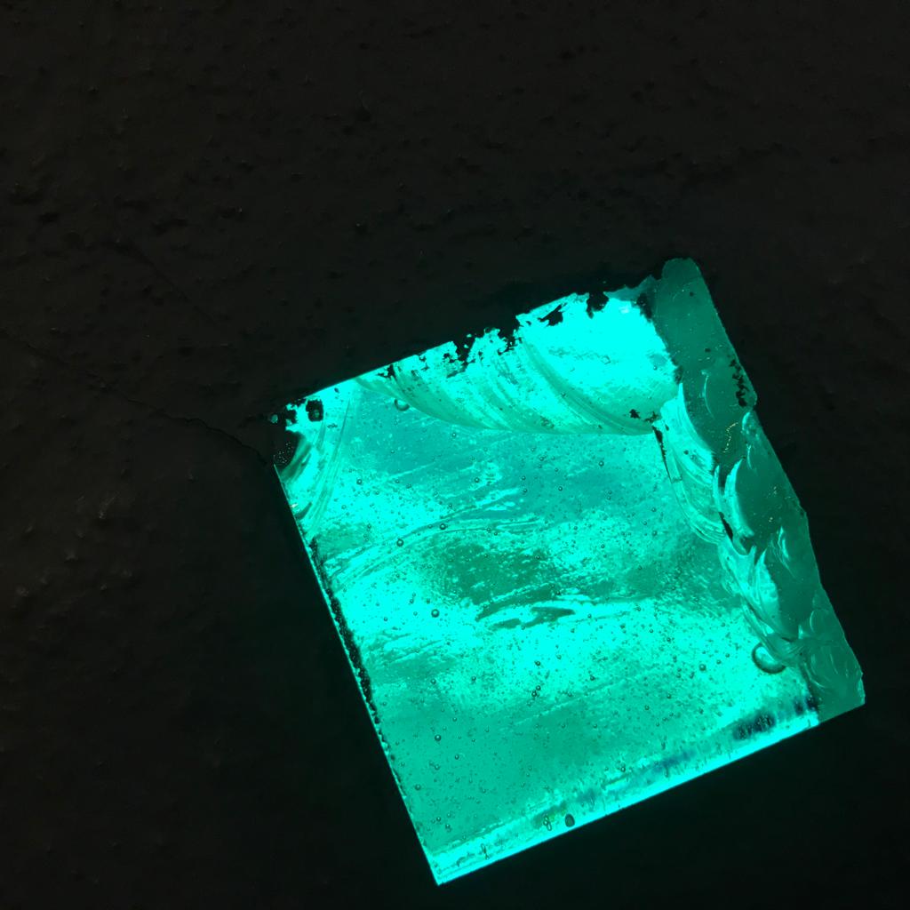 vitrail vert