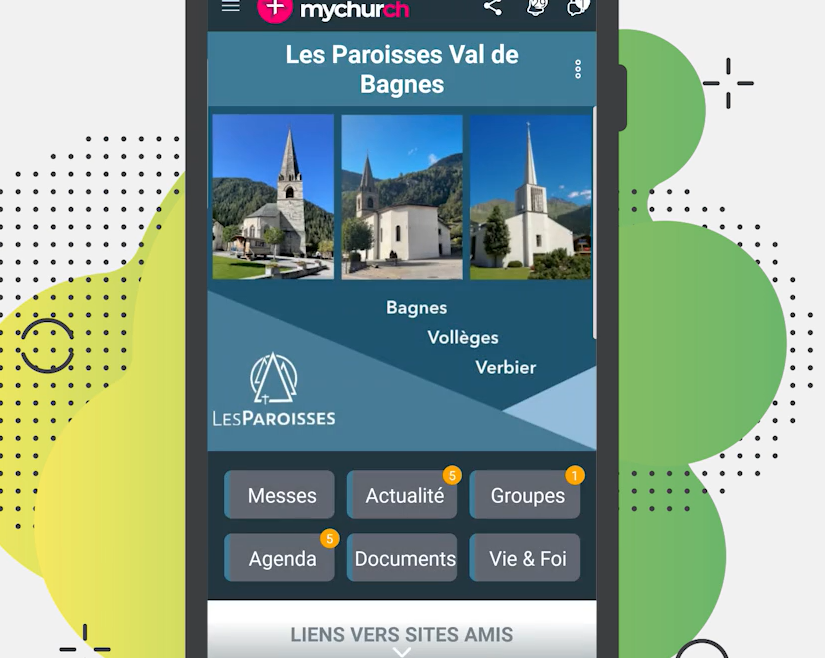 Une application des paroisses