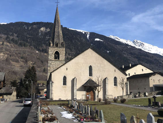 Église Saint-Maurice <br>Le Châble